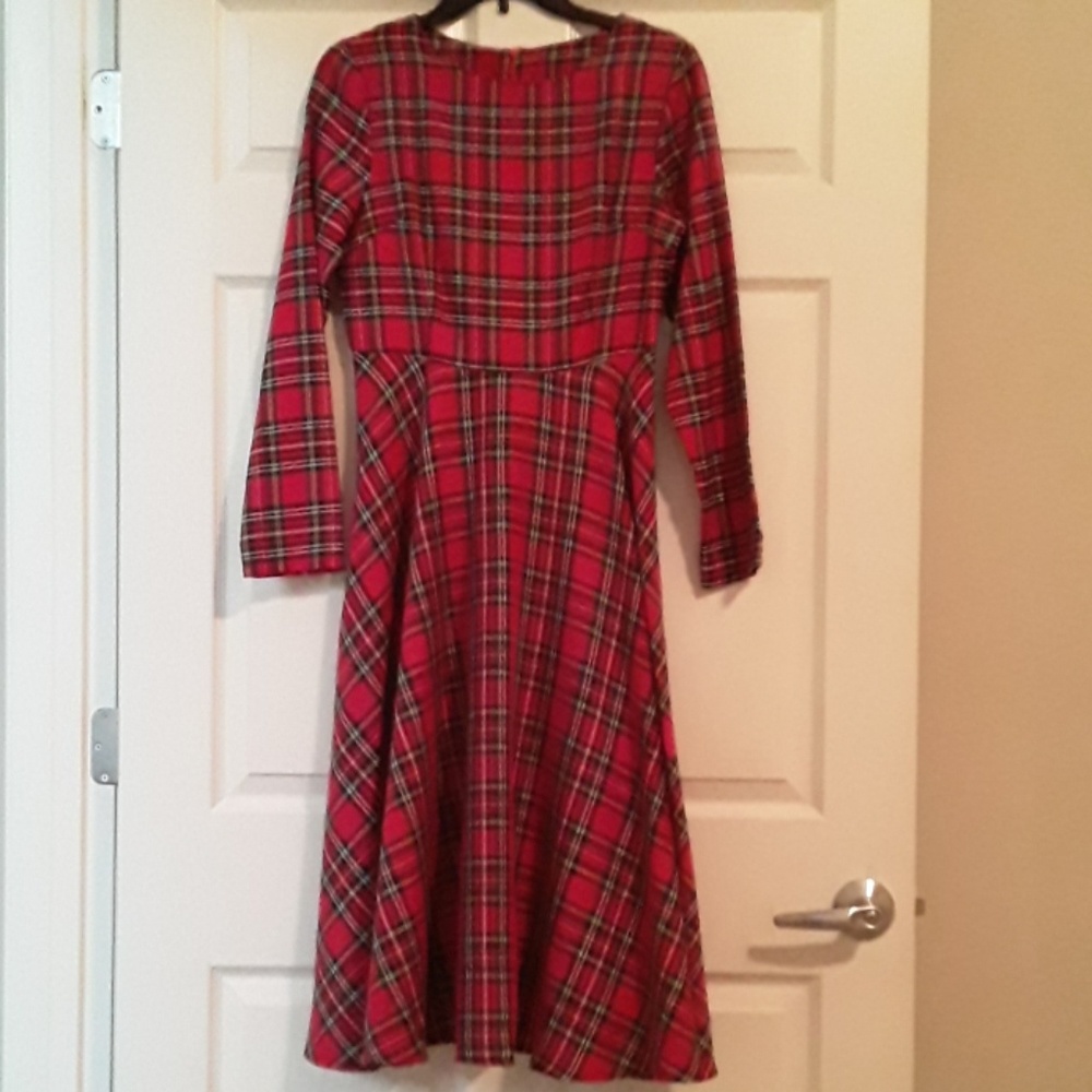 ❤️Beautiful Red Plaid Dress